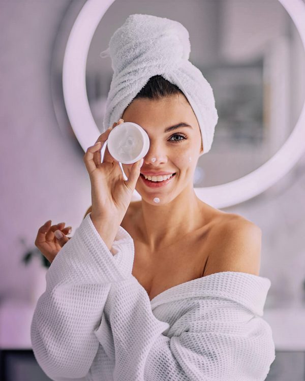 Higiene facial jóven