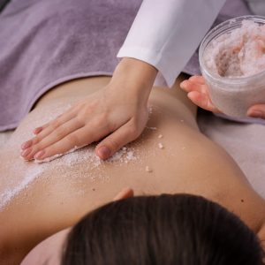 Exfoliación corporal más masaje